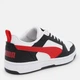 Мужские кеды низкие Puma Rebound V6 Low 39232804 41 (7.5UK) 26.5 см Puma White-For All Time Red-Puma Black (4099683264584) - изображение 5