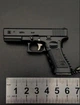 Брелок Glock 17 P18C Чорный для ключей,рюкзака Реалистично разборный, коллекционный Кабура в подарок - изображение 5
