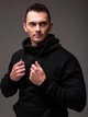 Худи R.A. Black Fleece L черное 2110-L - изображение 7