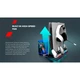 Подставка CANYON cooling stand CS-51 RGB для PS5 Slim/DE Charge Black - изображение 9