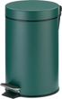 Kosz na śmieci KELA Monaco 3 l Ciemnozielony (4025457242953) - obraz 1