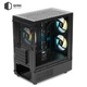Корпус QUBE GEON ARGB Black (GEON_GBNU3) - изображение 7