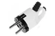 Вилка кутова з/з з вушком (чорна вставка) "LEMANSO" LMA004 - зображення 1