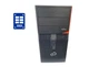 ПК Б-класс Fujitsu Esprimo P556 E90+ Tower / Intel Pentium G4400 (2 ядра по 3.3 GHz) / 4 GB DDR4 / 120 GB SSD / Intel HD Graphics 510 б/у - изображение 1