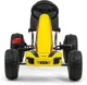 Gokart na pedały Milly Mally Viper Yellow (5901761125863) (955555912232491) - Outlet - obraz 3