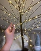 Светодиодное дерево-гирлянда с коричневым стволом, 1,5м, 225LED, 220V, IP40, Теплый белый - изображение 4