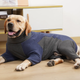 Флисовый комбинезон для собак Wan Talk Dog Clothes Cold Proof, Bluish Grey, XS - изображение 5