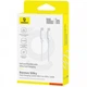 Кабель Baseus Silky Series Fast Charging Type-C to Type-C 100W (1m) white - изображение 2