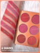 Палетка на 6 румян SHEGLAM Floral Flush Blush Palette - Cottage Core Garden - изображение 3
