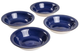 Набір тарілок Homla Oblan глибоких синіх 4 шт (5906496706660) - зображення 1