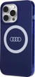 Панель Audi IML Big Logo MagSafe для Apple iPhone 13 Pro/13 Navy Blue (AU-IMLMIP13P-Q5/D2-BE) - зображення 2