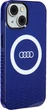 Etui Audi IML Big Logo MagSafe do Apple iPhone 15/14/13 Navy Blue (AU-IMLMIP15-Q5/D2-BE) - obraz 3