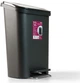 Відро для сміття MBM HOME з кришкою та педаллю BIN-13 12 л Антрацит (BIN-13 12L ANTHRACITE) - зображення 15