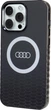Панель Audi IML Big Logo MagSafe для Apple iPhone 15 Pro Max Black (AU-IMLMIP15PM-Q5/D2-BK) - зображення 2