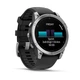 Смарт-годинник Garmin Fenix E 47mm Amoled Stainless Steel with Black Silicone Band (010-03025-02/00) - зображення 2