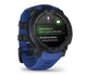 Смарт-годинник Garmin Instinct 3 45mm Amoled Black with Blue Band (010-02936-03) - зображення 3