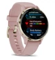 Смарт-годинник Garmin Venu 3S Soft Gold S. Steel Bezel w. Dust Rose Case and S. Band (010-02785-03/53) - изображение 3