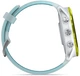 Смарт-годинник Garmin Forerunner 570 47mm Amp Yellow Aluminum w. Translucent Whitestone/Turquoise Band (010-02971-01) - изображение 5