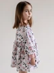 Платье для девочки BIGU трикотажное Белое в лилии 104-110 см / 4-5 лет - изображение 2
