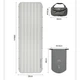Матрац надувний одинарний Naturehike CNK2450WS034 (95 мм) з мішком для надування Білий HDSYR_4199 - зображення 2
