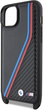 Панель BMW M Edition Carbon Tricolor Lines & Strap для Apple iPhone 15/14/13 Black (BMHCP15S23PSVTK) - зображення 5