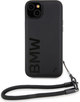 Панель BMW Signature Leather Wordmark Cord для Apple iPhone 15/14/13 Black (BMHCP15S23RMRLK) - зображення 2