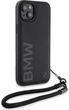 Панель BMW Signature Leather Wordmark Cord для Apple iPhone 15/14/13 Black (BMHCP15S23RMRLK) - зображення 3