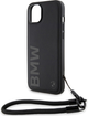 Панель BMW Signature Leather Wordmark Cord для Apple iPhone 15/14/13 Black (BMHCP15S23RMRLK) - зображення 5