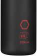 Пляшка для води HMS NCD61 1000 мл Трітанова Чорна (15-02-053) - зображення 2
