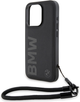 Панель BMW Signature Leather Wordmark Cord для Apple iPhone 15 Pro Max Black (BMHCP15X23RMRLK) - зображення 5