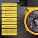 Насос циркуляційний Mytec OTP 4/25S 130, 71 Вт, H 4м, Q 50л/хв, з гайками - зображення 6