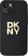 Etui DKNY Wrist Strap Stock Logo do Apple iPhone 13/14/15 Black (3666339264697) - obraz 2