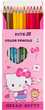 Олівці кольорові двосторонні Kite Hello Kitty 12 шт (HK25-054-1) - зображення 2
