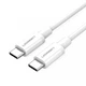 Кабель UGREEN US264 Type-C M-M PD QC4.0 60W 480 Мбіт 2м Білий (60520) - зображення 1