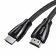 Кабель HDMI UGREEN HD140 8K 1м V 2.1 в нейлоновой оплетке Черный (80401) - изображение 1