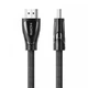 Кабель HDMI UGREEN HD140 8K 1м V 2.1 в нейлоновой оплетке Черный (80401) - изображение 4