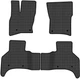EVA коврики EVAtech в салон авто для Defender (L663) Land Rover 2020 2 поколения SUV EU Сота Черная Черный кант (LR13055PC4RN8SBB) - изображение 1