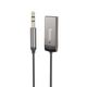 Bluetooth-ресивер HOCO E78 Benefit car AUX BT receiver with cable Black Metal Gray (6942007605663) - изображение 1