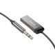 Bluetooth-ресивер HOCO E78 Benefit car AUX BT receiver with cable Black Metal Gray (6942007605663) - изображение 4