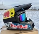 Мотошлем Cross Enduro Red Bull с очками 0216 | Кроссовый шлем для мотокросса, эндуро, квадроцикла, мотоцикла - изображение 3