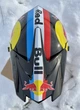 Мотошлем Cross Enduro Red Bull с очками 0216 | Кроссовый шлем для мотокросса, эндуро, квадроцикла, мотоцикла - изображение 5