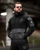 Мужской зимний спортивный костюм Stone Island флисовый XL черный (94210) - изображение 6
