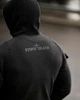 Мужской зимний спортивный костюм Stone Island флисовый XL черный (94210) - изображение 10