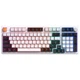 Клавиатура механическая GamePro MK170W (Red) с Hot-Swap RGB White - изображение 1