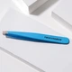 Пинцет Tweezerman Studio Collection Mini Slant Tweezer Bahama Blue со скошенным краем (7 см) - изображение 7