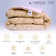 Одеяло антиаллергенное MirSon Сolor Fun Line Geometry №4107 Tencel (MODAL) 140x205 см Зима (2200004875156) - изображение 2