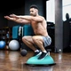 Балансировочная полусфера Gymtek Flex Core Half Ball 58см с эспандерами + голубой насос - изображение 15