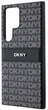 Etui DKNY Leather Mono Stripe & Metal Logo do Samsung Galaxy S24 Ultra Black (3666339287498) - obraz 6