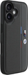 Etui plecki BMW M Perforated Tricolor Detail Line do Apple iPhone 16 Dark Gray (BMHCP16S23PUPVA) - obraz 4