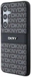 Etui DKNY Leather Mono Stripe & Metal Logo do Samsung Galaxy S24 Plus Black (3666339287481) - obraz 4